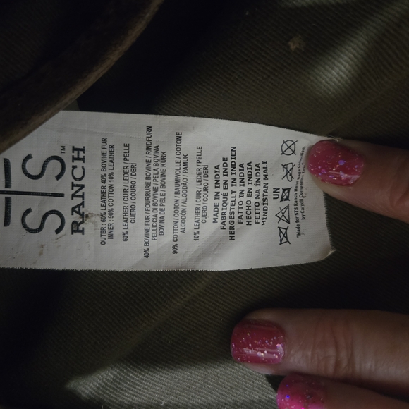 STS Ranchwear Brown and White Tote Bag with Geometric Design - Picture 8 of 13